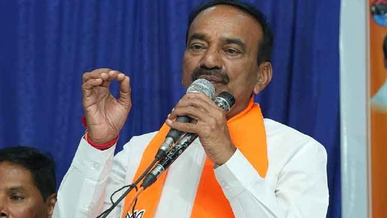 తెలంగాణలో బీజేపీని గెలిపించాలన్నదే లక్ష్యం: బీజేపీ ఎంపీ ఈటల రాజేందర్