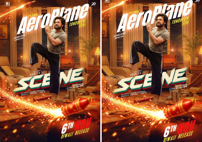 Suriya’s ‘Seene’ Second Single ‘Airplane’ Out Today