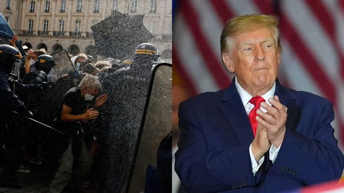 Trump Makes Strong Remarks on Unrest in France, Calls for Border Controls