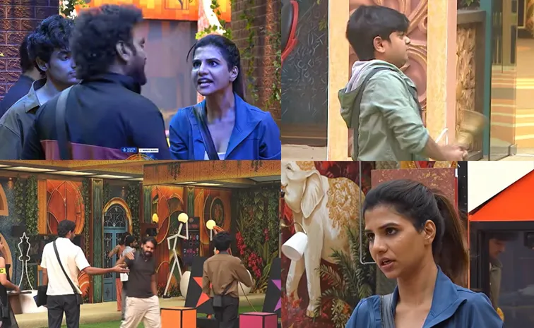 Bigg Boss Telugu 10 : Heated Fight Between Apoorva and Shalini!