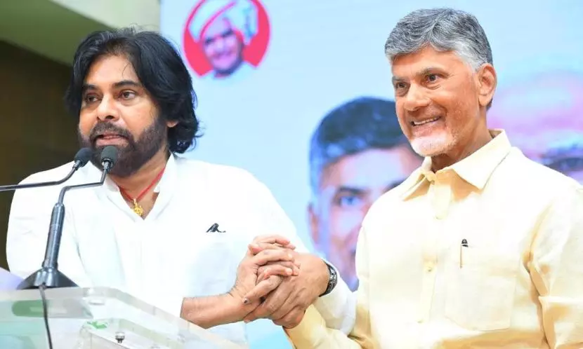 Chandrababu and Pawan Kalyan Urge Voters to Support NDA Candidates in Local Body Elections