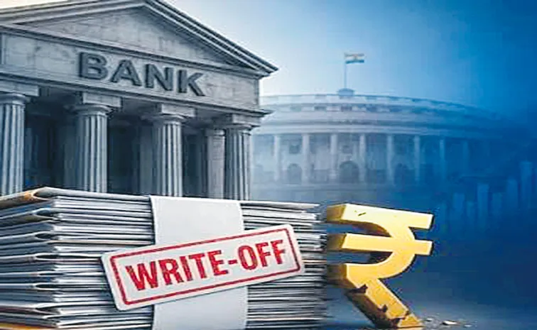 12 ఏళ్లలో రూ.10 లక్షల కోట్ల రుణాలు రైటాఫ్