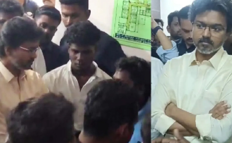 విద్యార్థుల హాస్టల్‌లో సీఎం విజయ్ ఆకస్మిక తనిఖీ