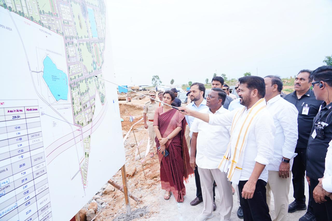 CM Reviews Hakimpet Education Hub