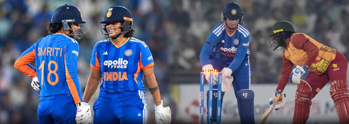 India Women Thrash Zimbabwe by 9 Wickets to Seal T20I Series