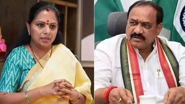 Kavitha Takes a Dig at Revanth Reddy and TPCC Chief Mahesh Kumar Goud