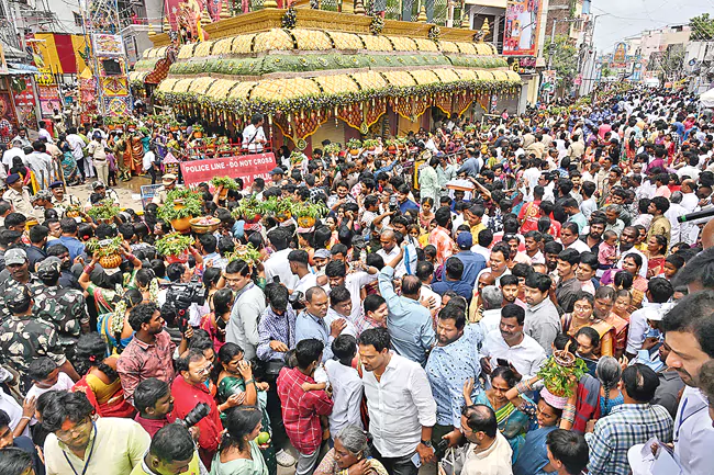 Ashada Bonalu Celebrations Grandly Held Across Hyderabad, Secunderabad
