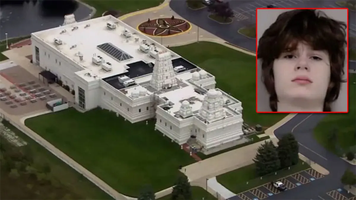 19-Year-Old Arrested Over Alleged Shooting Plot at Hindu Temple in Illinois