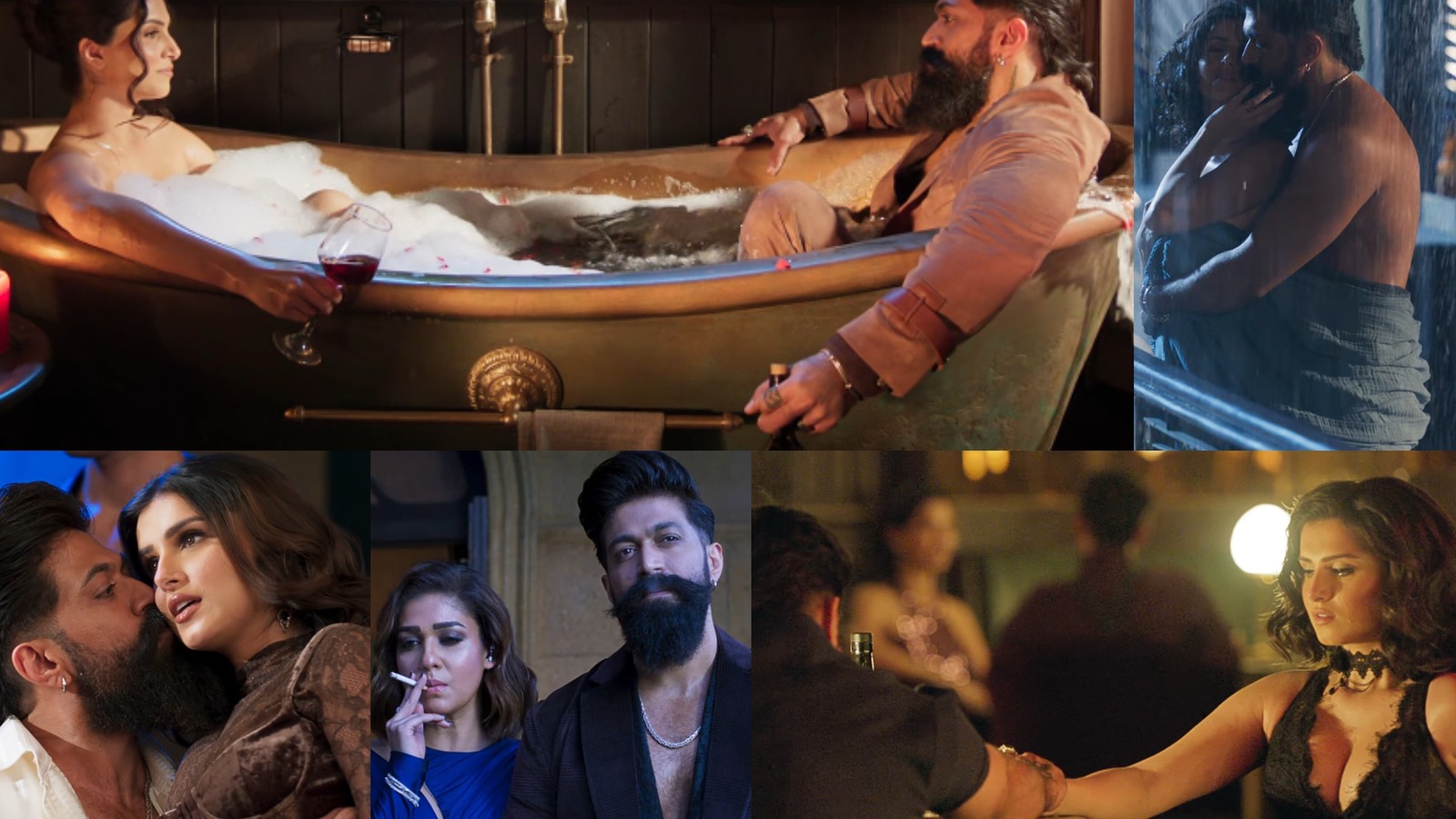 ash and Tara Sutaria’s Intense Romantic Melody ‘Manasagadhe’ from Toxic Released