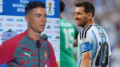 Portugal Star Ronaldo Reacts to Messi Talk, Video Goes Viral