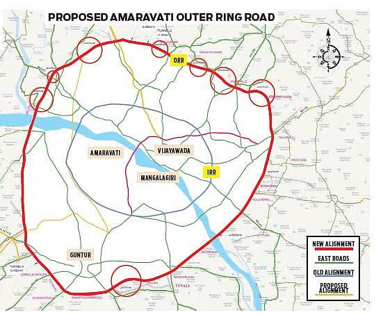 Amaravati ORR to Get 17 Interchanges