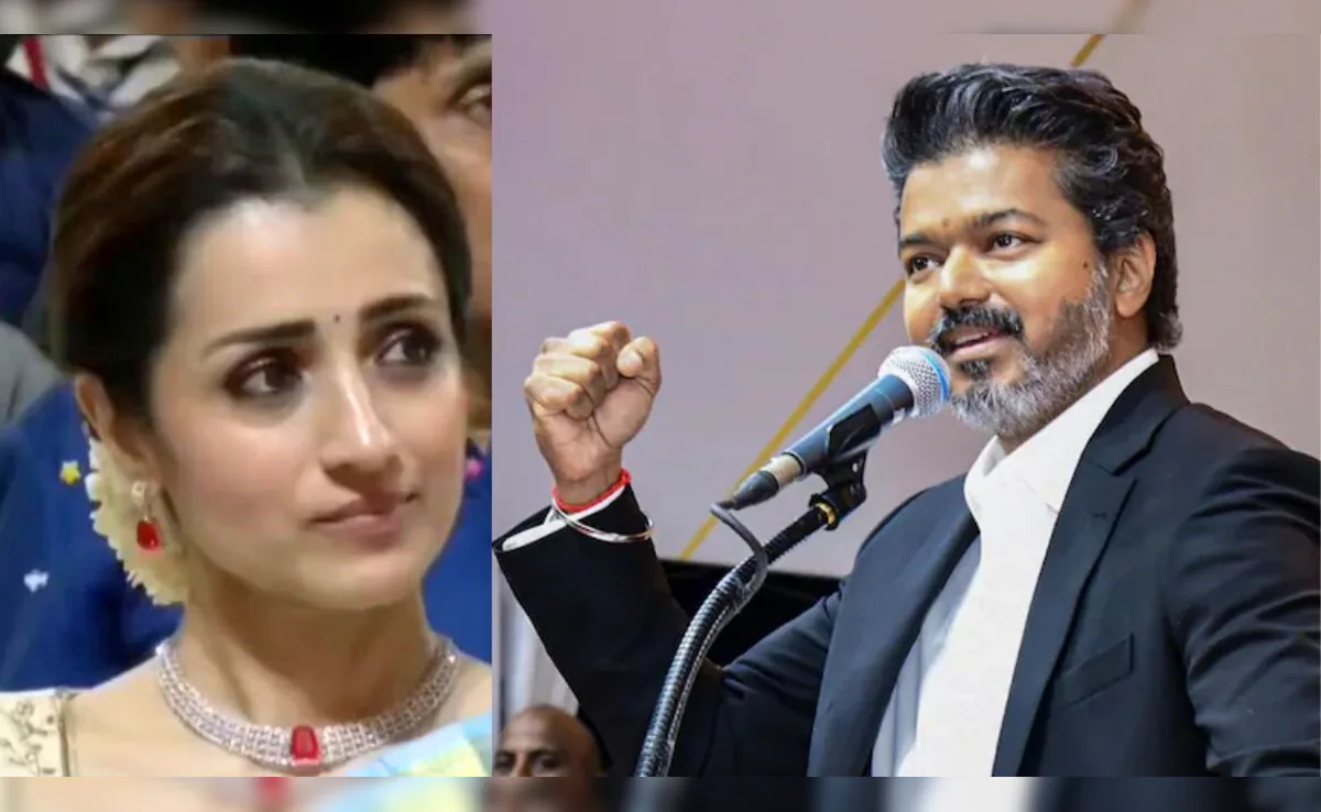 Vijay and Trisha Spotted in the Same Car