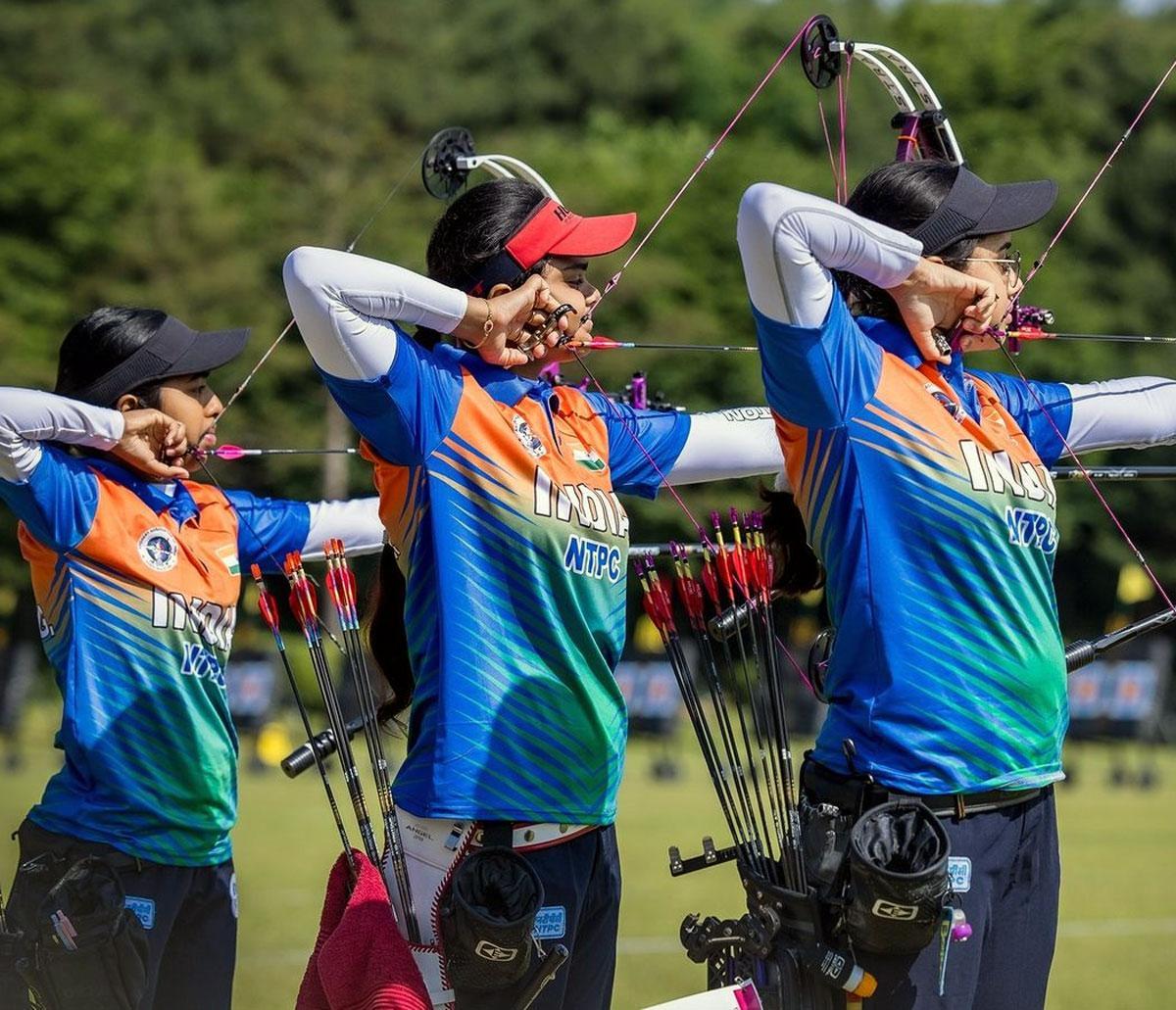 Indian Women’s Recurve Team Stuns Korea!