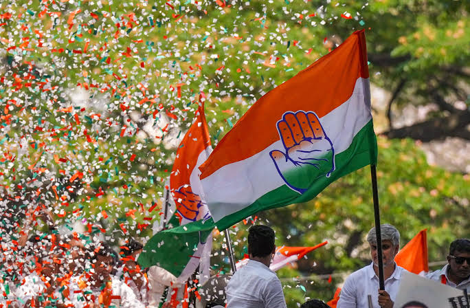 Congress Protest Over Election Commission Row