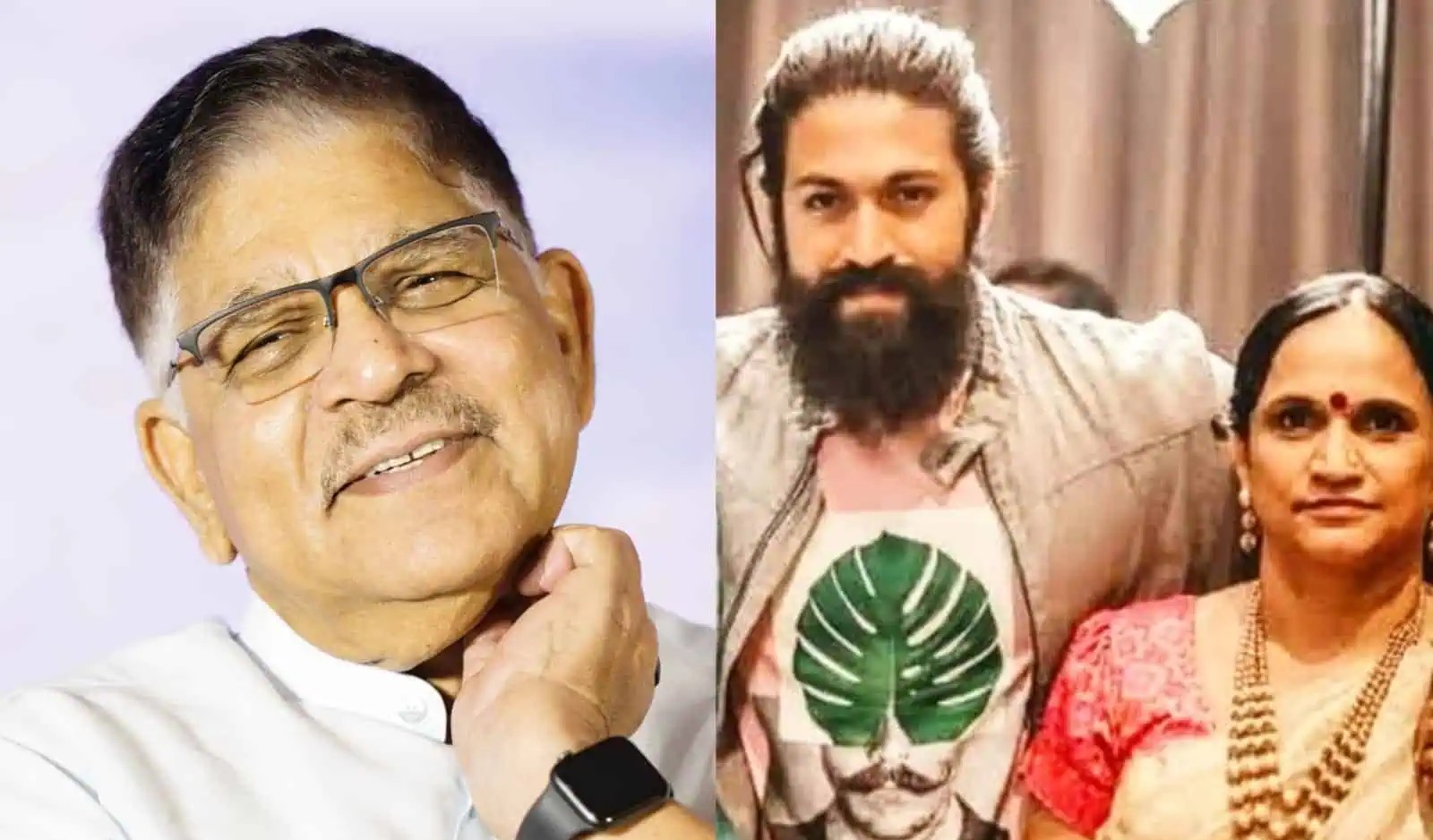 అల్లు అరవింద్‌కు యశ్‌ తల్లి కౌంటర్‌