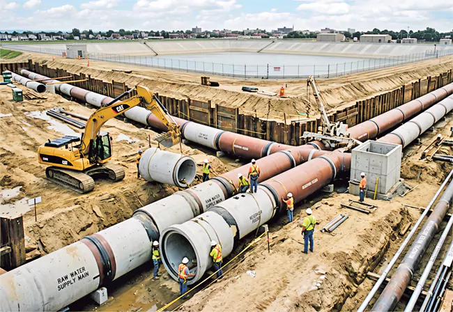 Irrigation Water to Peddagadda Command Area Through Pipelines