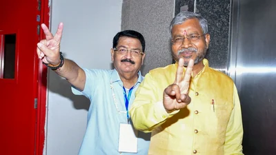 NDA Candidate Parimal Nathwani Secures Surprise Victory in Jharkhand