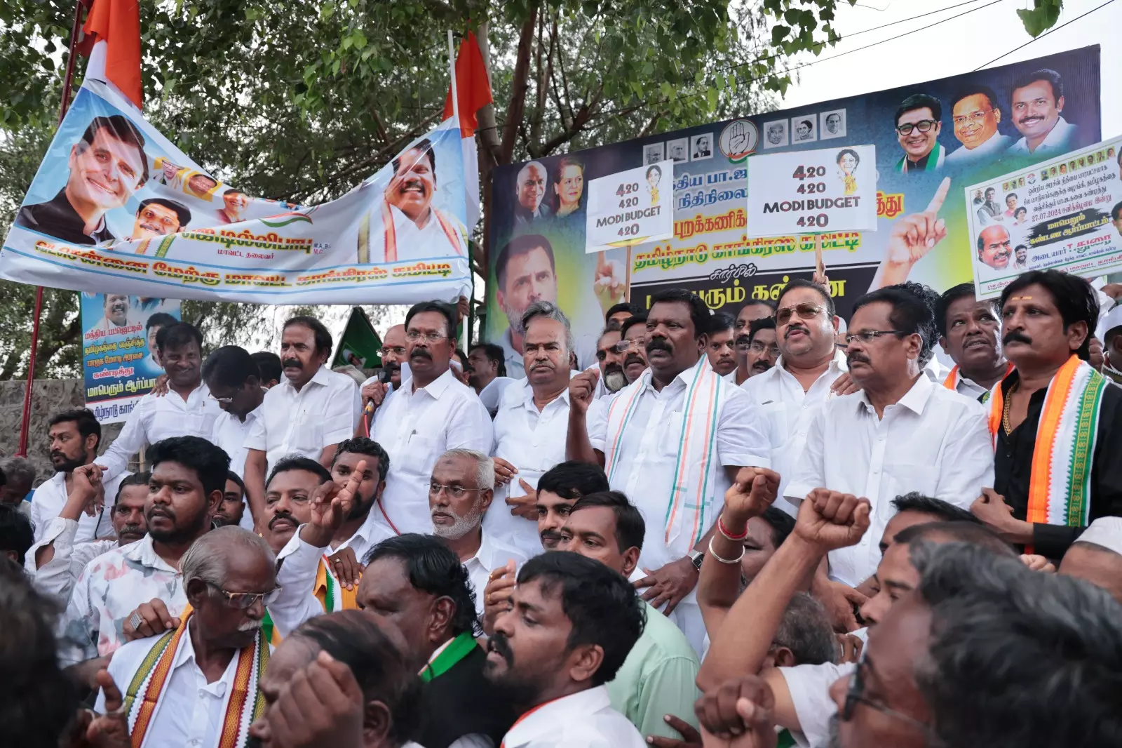 Congress Protests Across Tamil Nadu Tomorrow