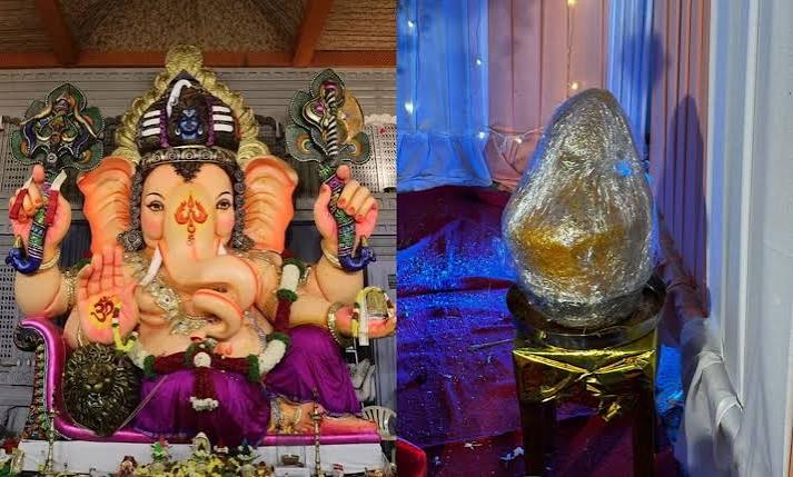 గణేశుడి లడ్డూ వేలంలో రికార్డు స్థాయి ధర  