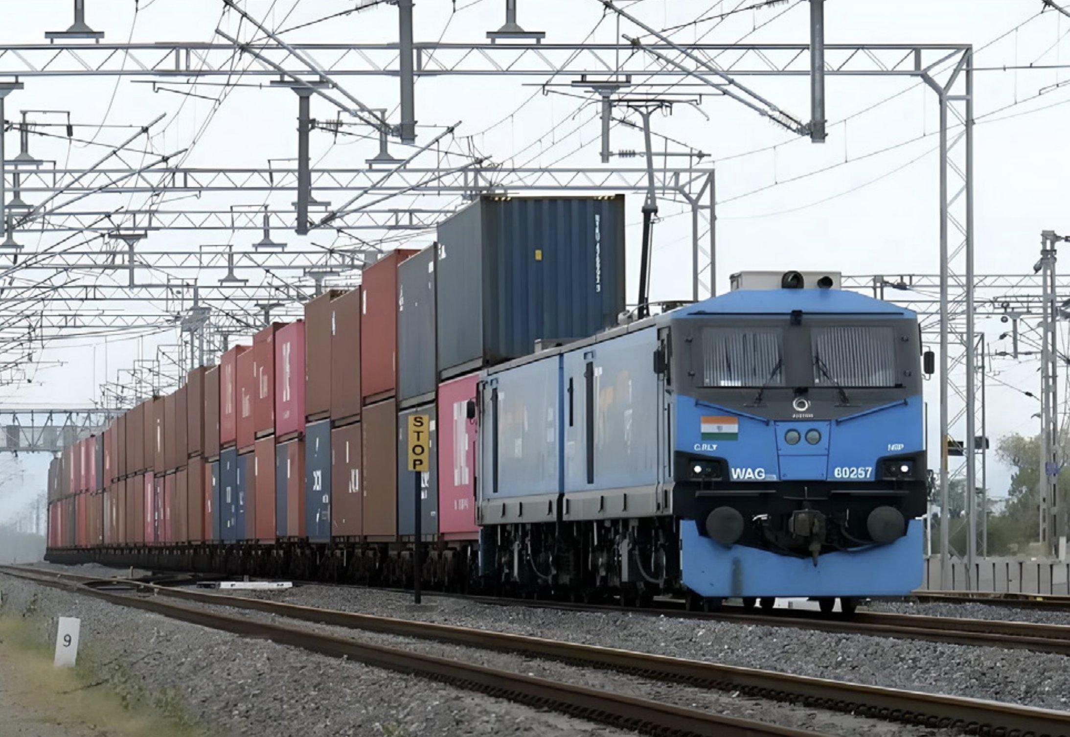 India Makes Railway History With World’s First Fully Electrified Double-Stack Freight Corridor