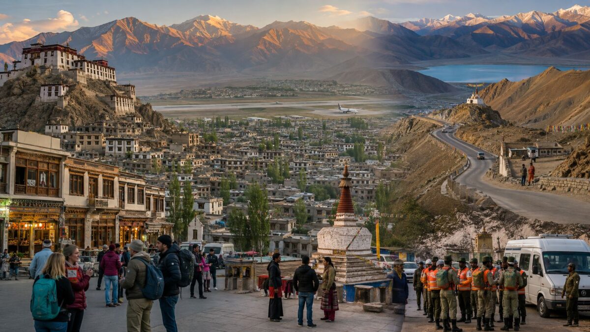 5.5-Magnitude Earthquake Hits Leh in Ladakh..