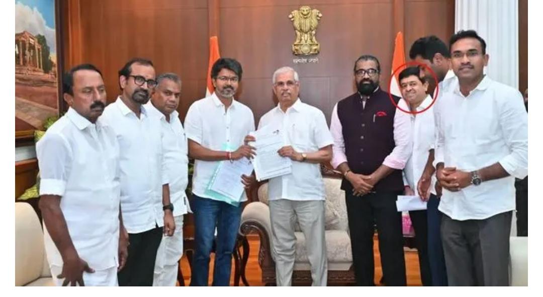 Former CM Kiran Kumar Reddy’s Relative Emerges as Key Figure in Vijay’s Team!