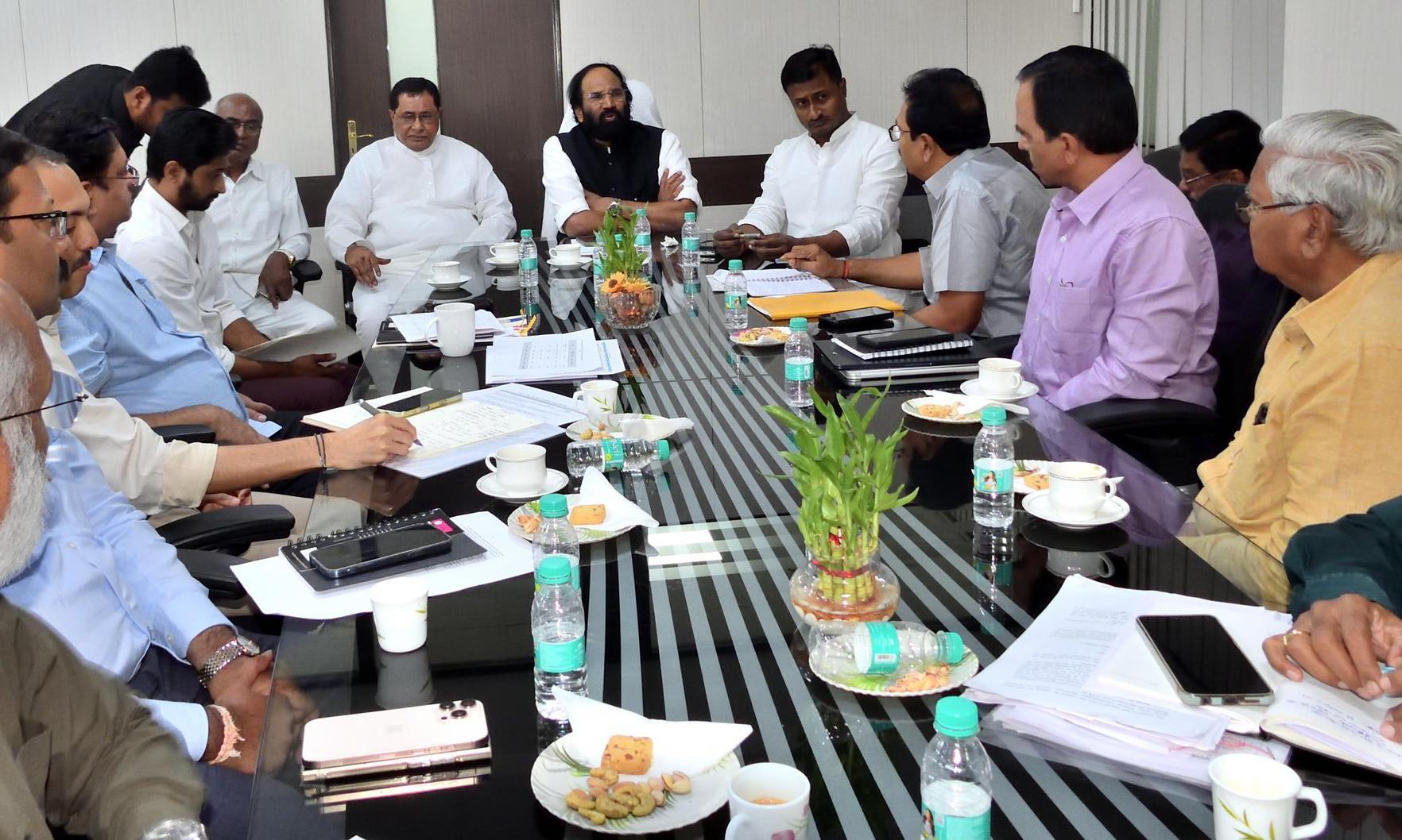Uttam Kumar Reddy Reviews Financial Strengthening Plan for Irrigation Corporations
