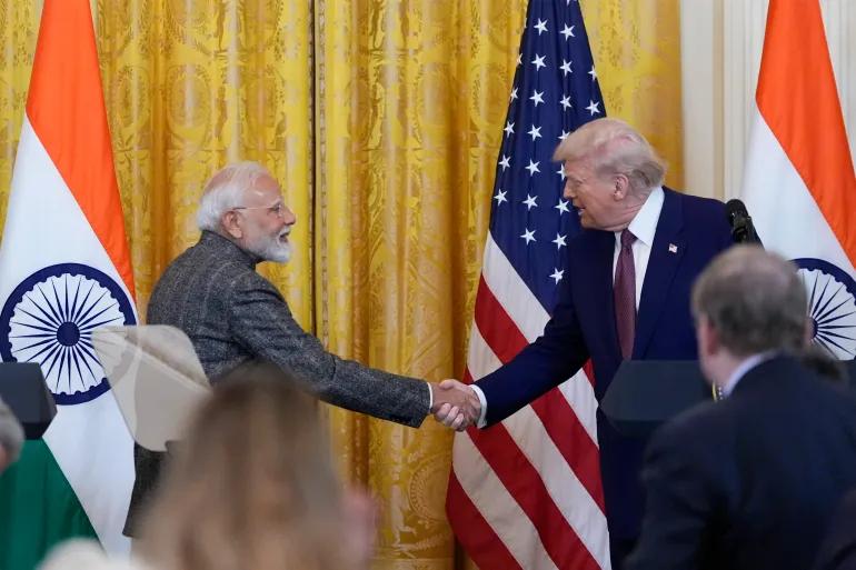 మోదీ నాయకత్వానికి ట్రంప్ ప్రశంసలు..