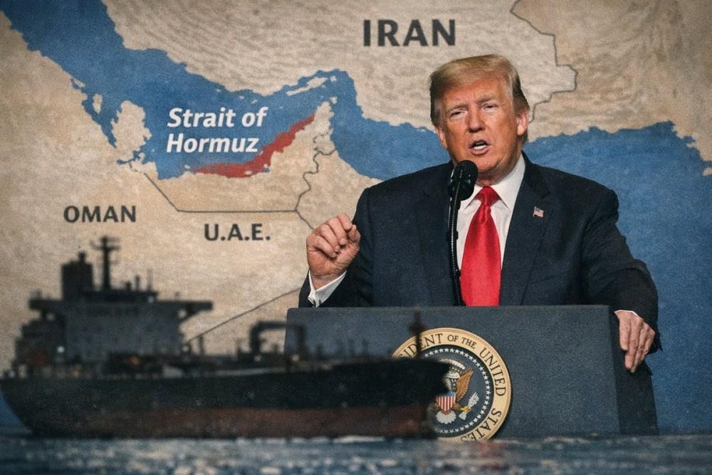 Trump Warns Iran Again as US Strikes Cargo Ship Near Hormuz