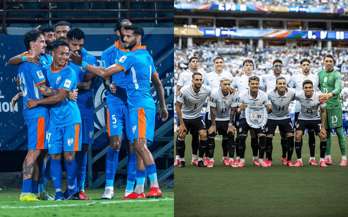 India Suffer 1-6 Defeat to Uruguay Despite Anirudh Thapa’s Consolation Goal