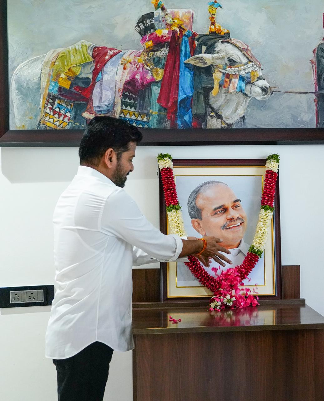 CM Revanth Reddy Pays Tribute to YSR