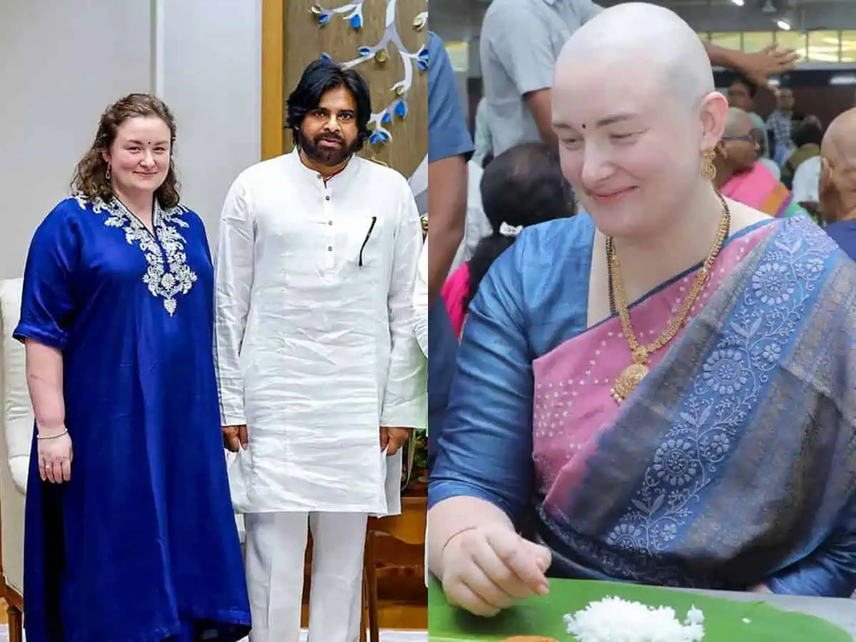 పవన్ కళ్యాణ్ ఆరోగ్యం కోసం మొక్కులు తీర్చుకున్న అన్నా లెజనోవా