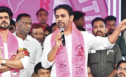 తెలంగాణను ఏటీఎంగా మార్చారు.. కాంగ్రెస్పై కేటీఆర్ తీవ్ర విమర్శలు