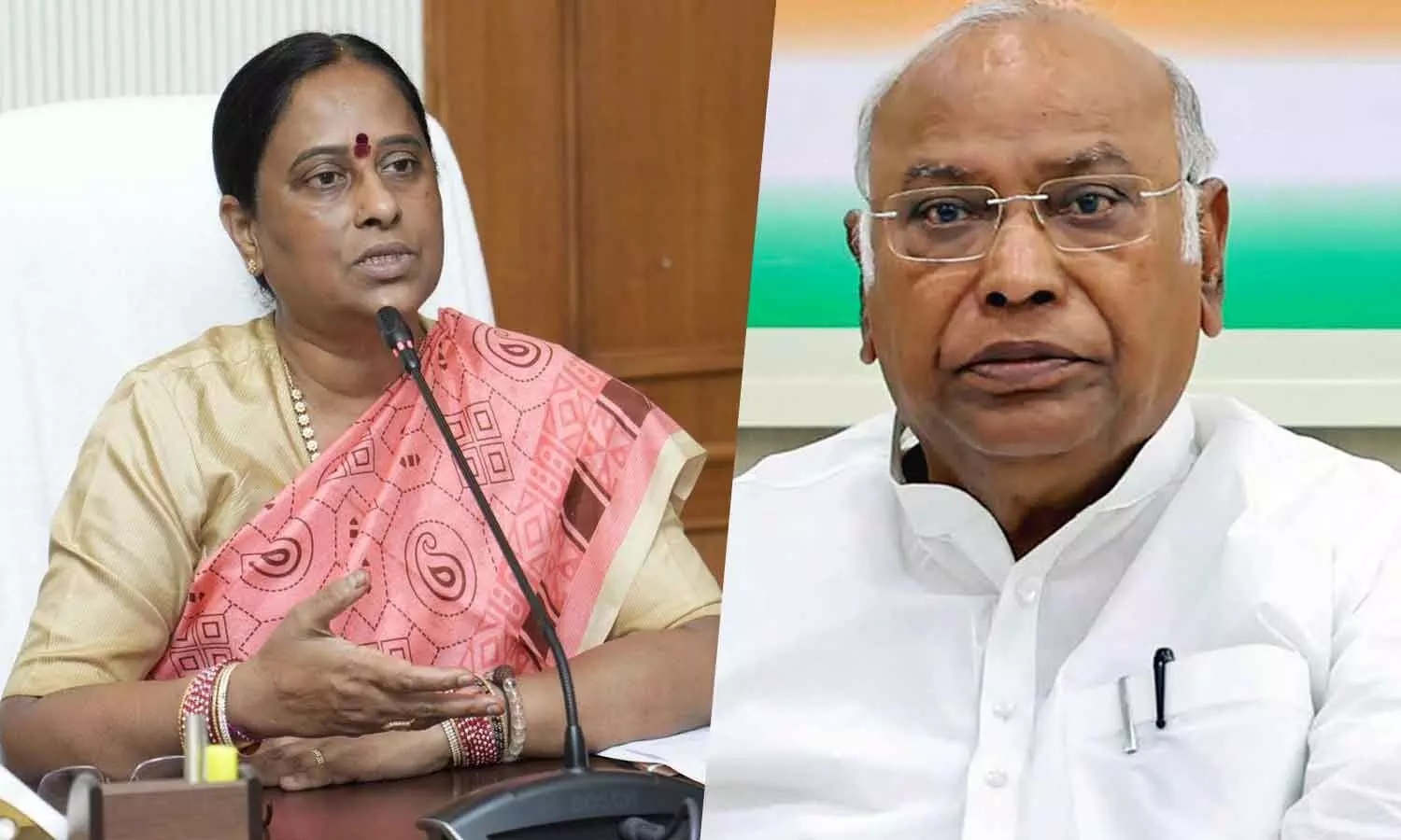 ఏఐసీసీ ప్రెసిడెంట్తో మంత్రి కొండా సురేఖ భేటీ