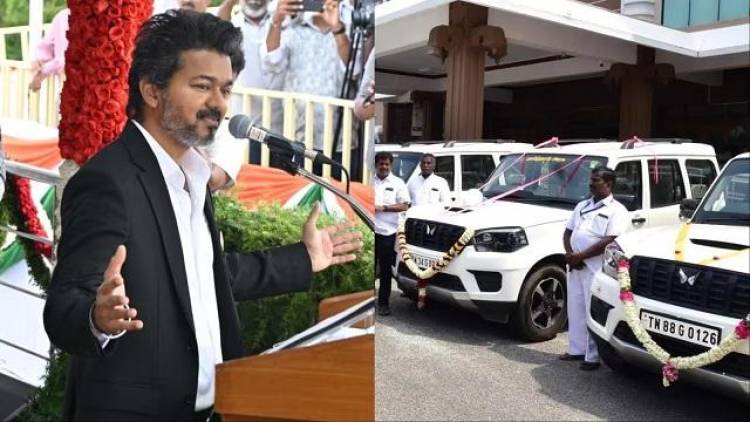 New Cars Arrive at Tamil Nadu Secretariat for MLAs