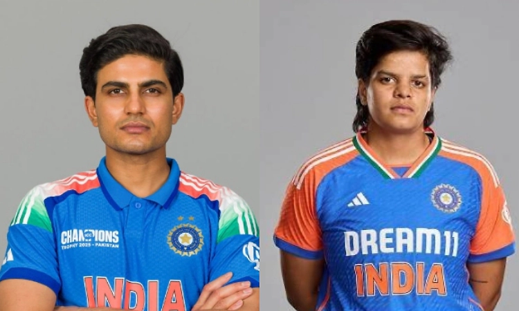 Shubman Gill and Shafali Verma Win ICC Player of the Month Awards