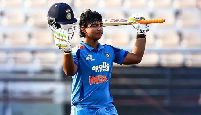 తొలి ఇంటర్ నేషనల్ మ్యాచ్ ఆడుతున్న వైభవ్