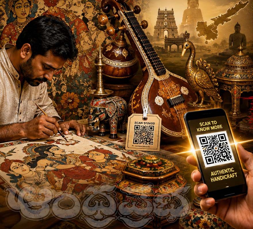 QR Code System for AP Handicrafts