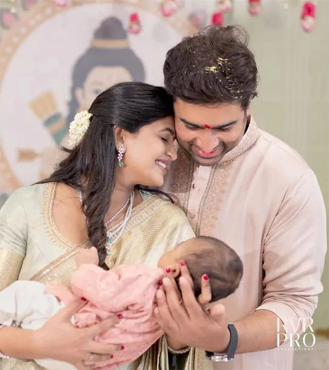కుమారుడి పేరును ప్రకటించిన నారా రోహిత్