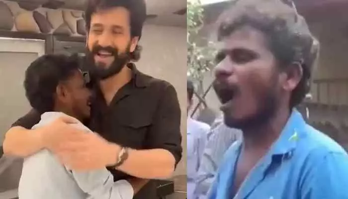 'అయ్యగారు' పేరుకు కారణం నువ్వే...అభిమానితో అఖిల్ భావోద్వేగం