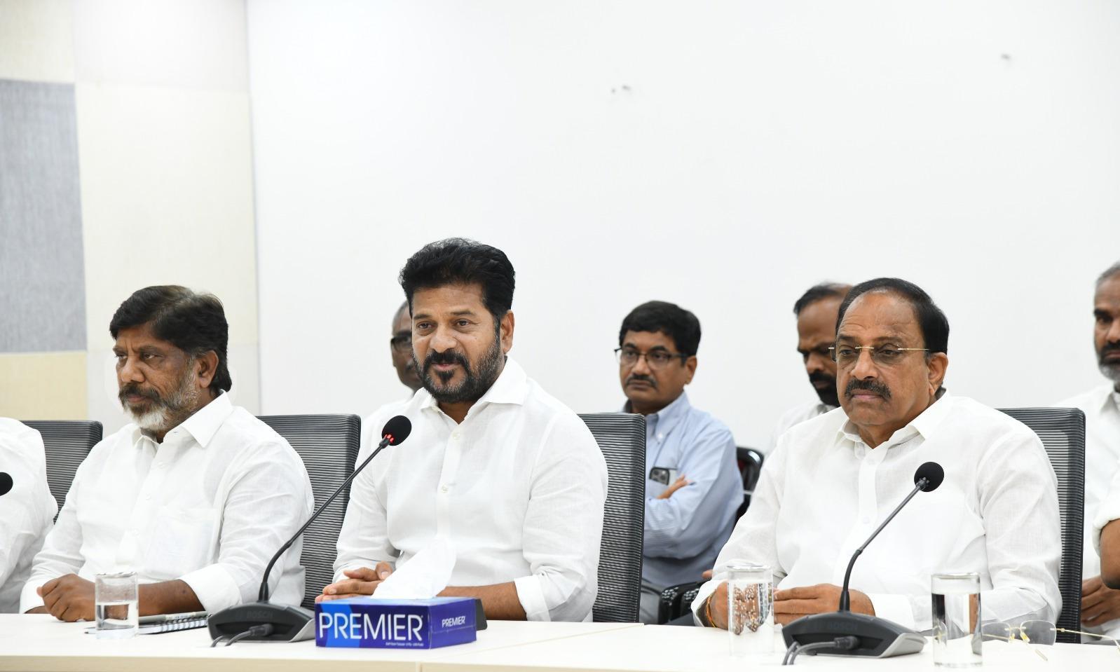 Revanth Reddy to Hold Key Meeting with Ministers