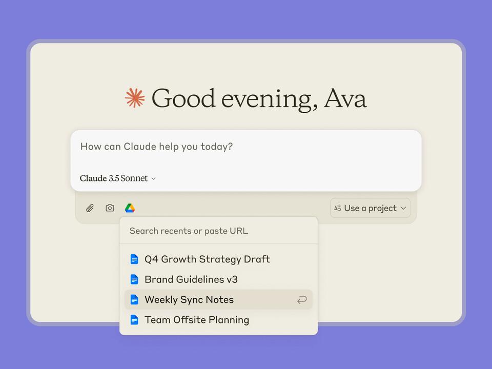 English Headline Anthropic Expands Claude to Google Workspace