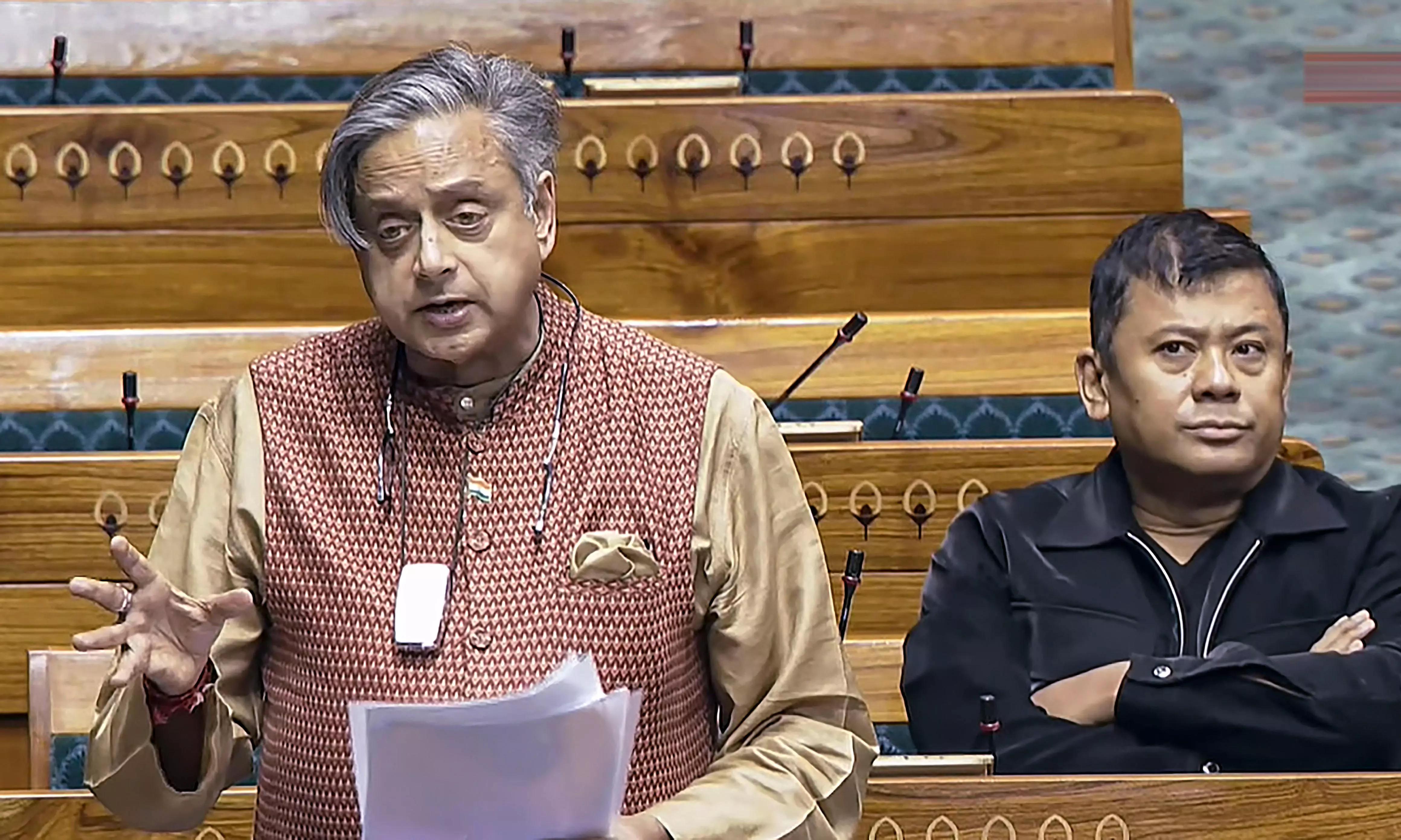 Shashi Tharoor Counters Chandrababu Naidu on Delimitation