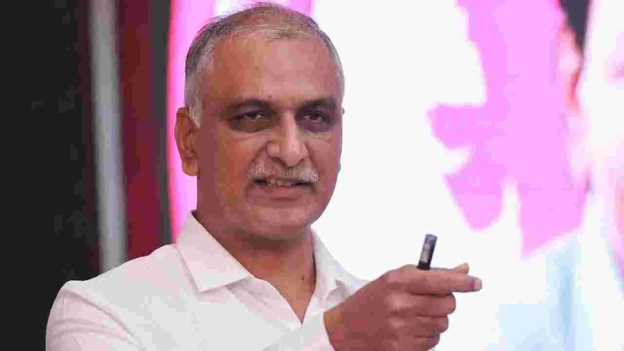 Revanth Reddy Government Fails to Tackle Drought, Harish Rao Launches Sharp Criticism