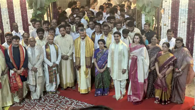 Chandrababu Offers Silk Robes to Lord Venkateswara for 15th Time as CM