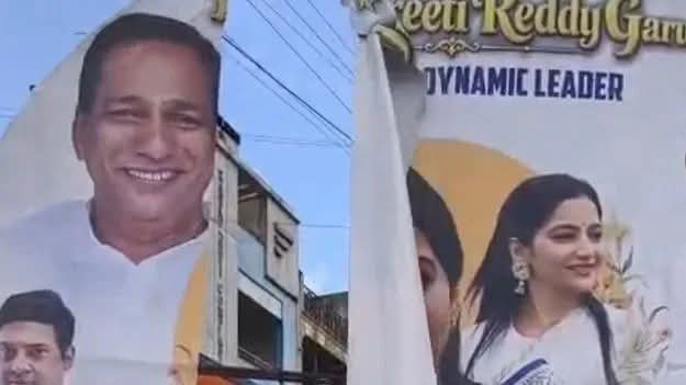 BRS Row Over Preethi Reddy’s Birthday Flexes