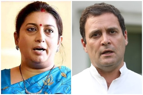 Smriti Irani Targets Rahul Gandhi Over Jantar Mantar Protest