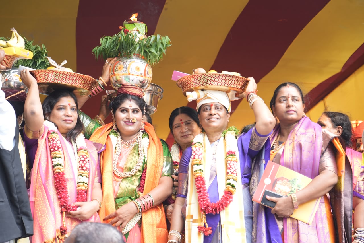 Bonalu Celebrations Begin Grandly at Golconda