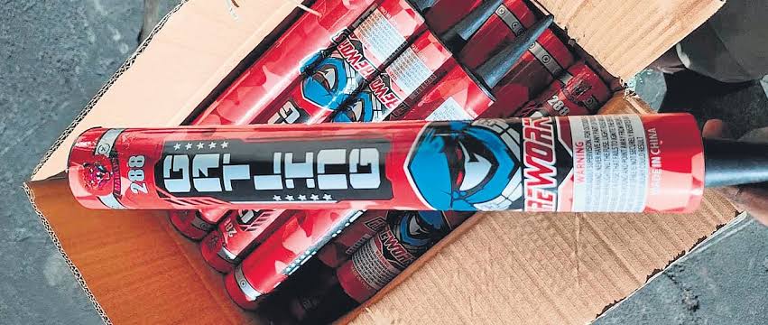Chinese-Origin Fireworks Seized at Chennai Port in Major DRI Operation