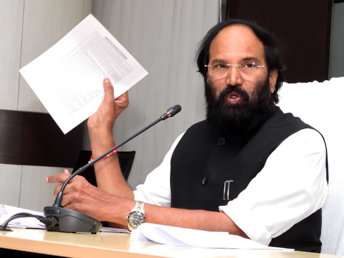 ధాన్యం కొనుగోళ్లపై ప్రతిపక్షాలపై మంత్రి ఉత్తమ్ విమర్శలు